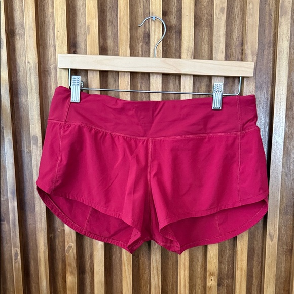 LULULEMON Scarlet Run Times Short ll Size 6 - Picture 1 of 6
